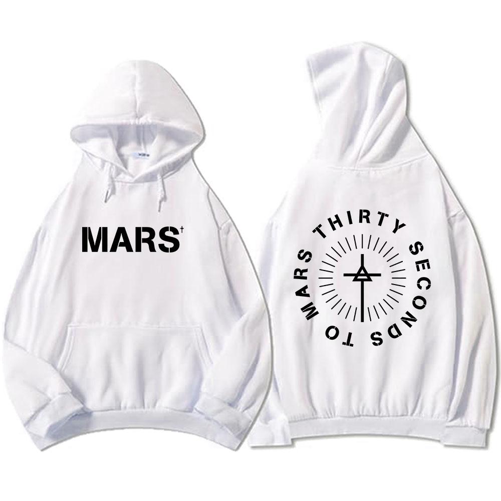 Толстовки Thirty Seconds To Mars с длинным рукавом, модные худи с капюшоном, повседневные, в стиле рок, унисекс, уличная одежда, мужские