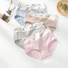 High Waist Panties Women Cotton Slimming Underwear Cute Print Briefs Breathable Ladies Underpants