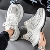 Summer New Trendy Retro Running Shoes Men's Color Matching Design Comfortable and Breathable Casual Sports Dad Shoes