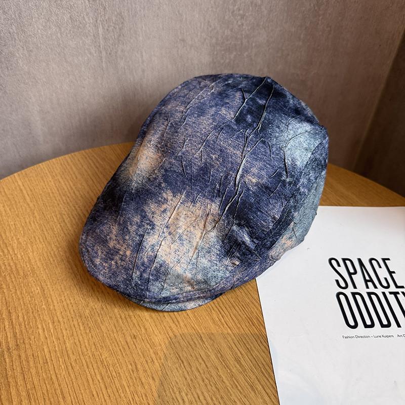 Кепка в ретро японском стиле из дышащей хлопковой смеси для летней повседневной носки