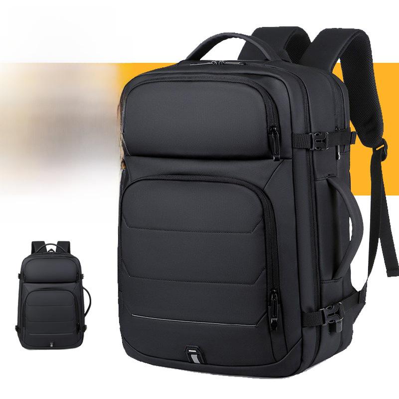 Мужской дорожный деловой рюкзак — высококачественная, вместительная, водонепроницаемая, модная сумка через плечо для поездок на работу и работы с компьютером.