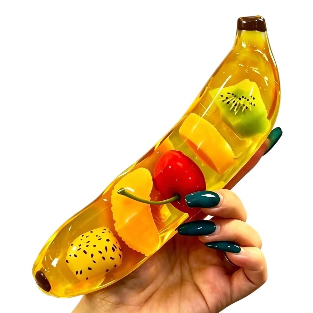 Sensory Simulated Banana Vent Toy Release Hand Slow Rebound Toy Sensory Play