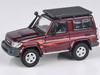 JADI B Toyota Land Cruiser 71 14 Red LHD with Roof Rack PA55565 1/64