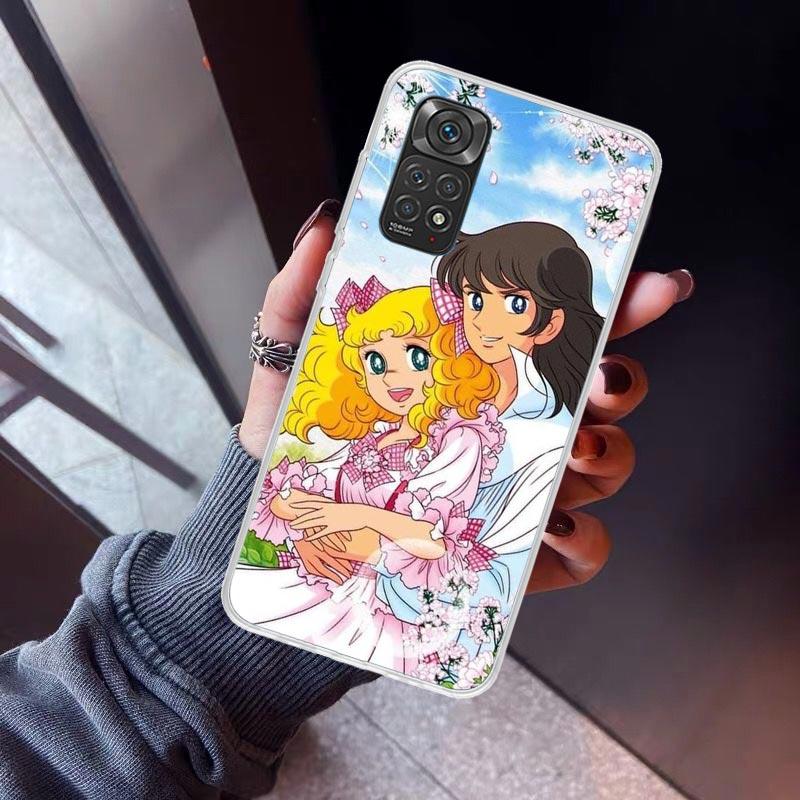 Candy 90s Anime Phone Case For Xiaomi Redmi Note 10 11 12 13 14 15 Pro Plus 11S 12S 14S 11T 11E 10S Soft TPU Back Cover Redmi No