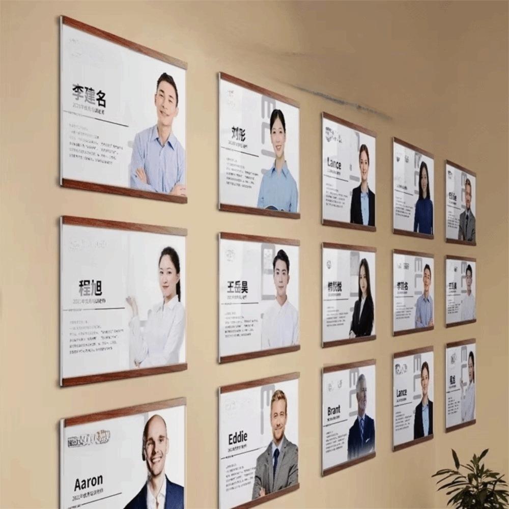 Многоразовый акриловый держатель для знаков Прямоугольная рамка для постера Современная доска для объявлений Список цен