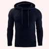 Men's Autumn and Winter Long Sleeve Hoodie Large Size Casual Pullover Sweatshirt Multicolor Casual Pullover Running Sports Hoodie