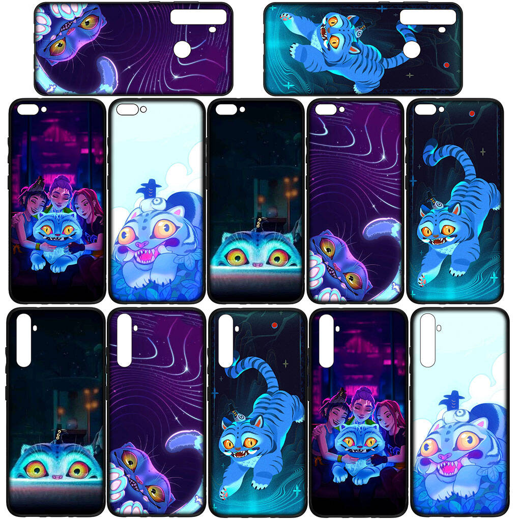 for iPhone 17 16 15 Xiaomi Poco F7 F8 X7 X6 C85 C75 M8 Redmi Note 14 13 12 11 Pro Max 14C 13C 15C A3 A4 Phone Case KPop Mira Demons Rumi Hunters Tiger