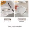 LIEI Wall-Mounted Suction Cup Soap Dish