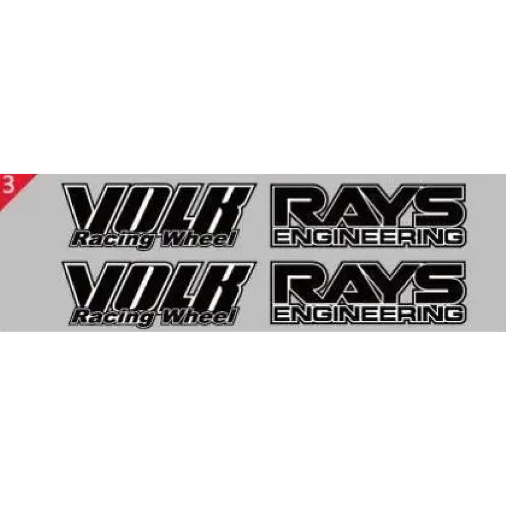 Volk Rays Автостайлинг Классический Диск Декоративная Виниловая Творческая Наклейка Набор для RAYS Volk Racing TE37 TE37 SL TE37C