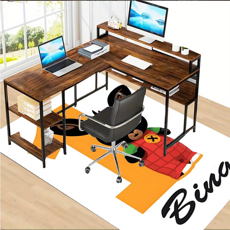 Bing Bunny Polyester Carpet, Soft Indoor Mat for Office Chair, Living Room, Computer Desk - Decorative Home Office Rug Design