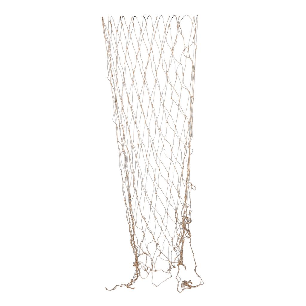 Jute Trellis Netting for Climbing Plants 3.3X 6.6Feet Heavy Duty Plant Support Net for Cucumber Vine, Fruits & Vegetables Tomato