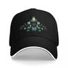 Folk 4th composition Kashubian art white background Baseball Cap Trucker Cap New Hat Unisex WoUnisexs