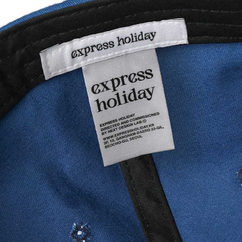 Кепка с логотипом EXPRESS HOLIDAY EXP_Темно-синяя