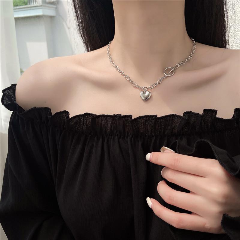 Kiss Jewelry Винтажный Золотой Цвет Жемчужное Бусинное Ожерелье Женское Двойные Цепочки Жемчужный Подвеска Чокер Корейская Мода Ожерелье Украшение