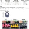 4PCS Adjustable Dog Mesh Shoes Waterproof Pet Paw Protector Portable Pet Boots  Outdoor Walking
