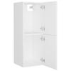 Bathroom Furniture Set White Particleboard