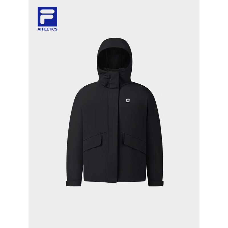 Fila Женский пуховик с капюшоном, комплект из 2 предметов