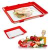 Reusable Fresh Storage Container Creative Meal Prep Containers Food Preservation Tray  Refrigerator