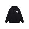 Li-Ning Golden Age Logo Print Hoodie Unisex Tops Black AWDT223-3