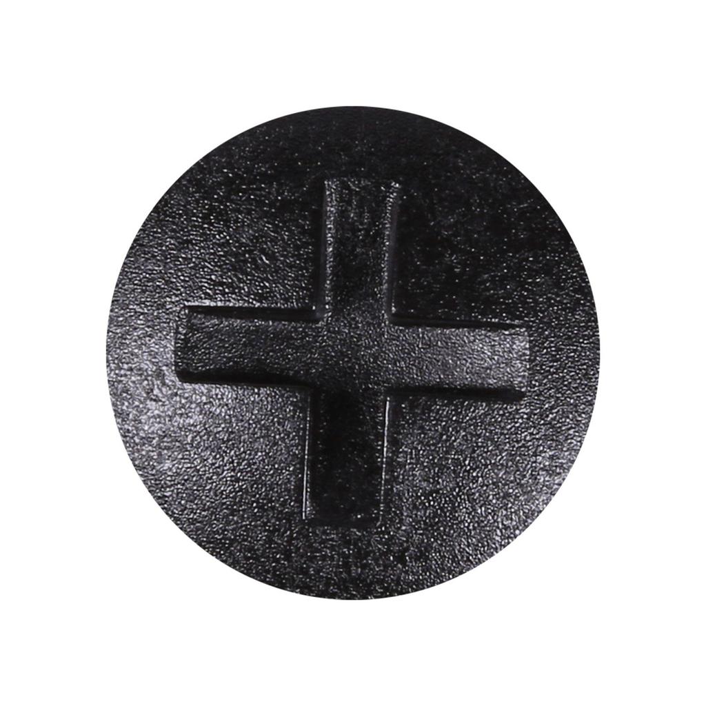 ECF41 10 Pieces Headlight Screw In Retainer, Black for VW 7H0915450