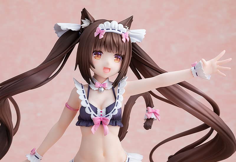 Купальник KDcolle Nekopara Chocolat Maid, версия. Пластиковая окрашенная фигурка в масштабе 17 KK14051