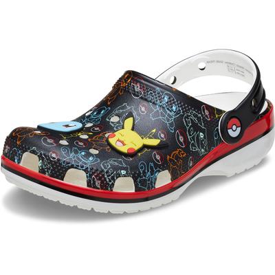 Crocs Детские Классические Клоги с принтом Покемонов 20 см, Мульти,