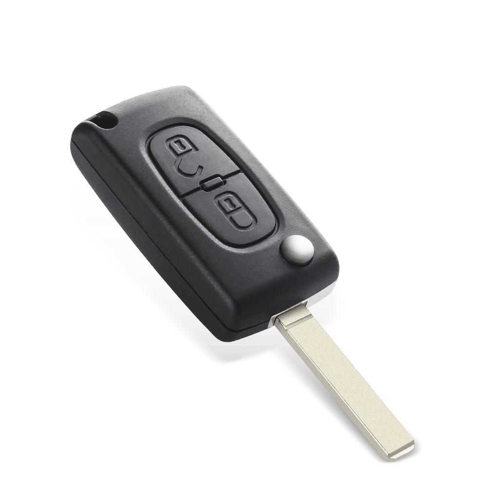 Для Citroen C2 C3 C4 C5 Berlingo Xsara Picasso Для Peugeot 306 407 807 Ce0523 Ce0536 2/3/4-кнопочный Выкидной корпус автомобильного пульта-ключа