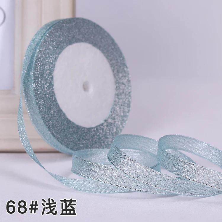 6 мм 10 мм 15 мм 20 мм 25 мм 40 мм 50 мм 25 ярдов Золотые Серебряные Блестящие Ленты Упаковка Свадебных Подарков Рождество Хэллоуин Вечеринка DIY Поделки