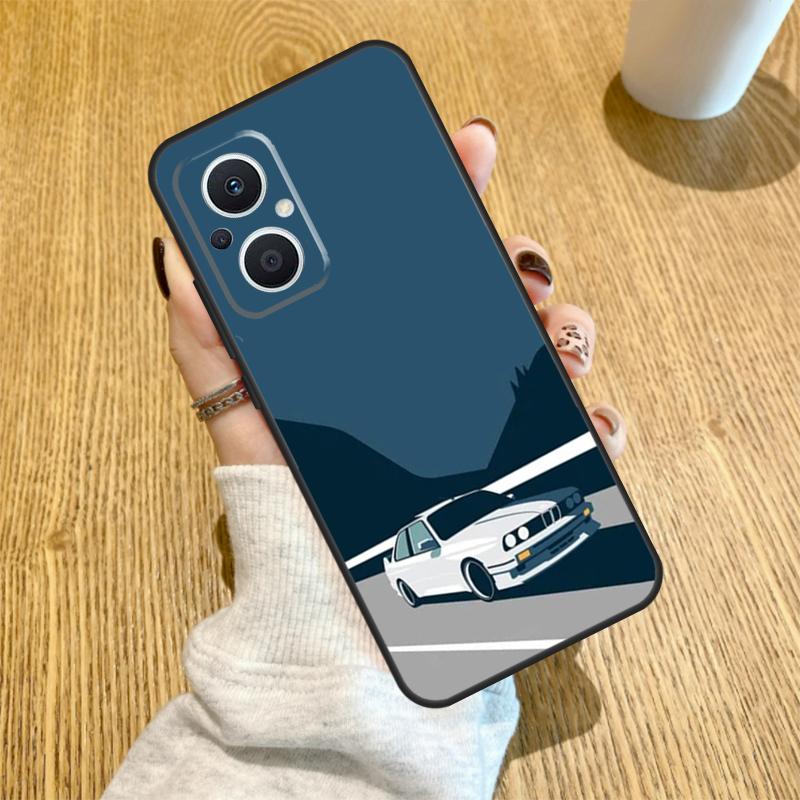 Чехол в стиле спортивного автомобиля для OPPO Find X6 X5 X3 X2 Pro Lite Neo Reno 7 3 4 5 6 8 Lite 8T 2Z 4Z 5Z Чехол Coque