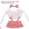 20cm Dolls Clothes Doll Clothing Comfortable Decoration Replacement Dress Up Outfit for Gifts