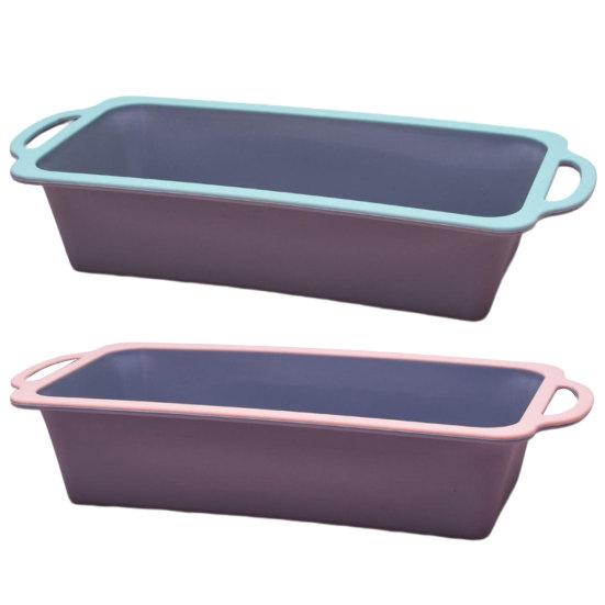 Силиконовая форма для кексов с антипригарной ручкой, пищевая устойчивая к высоким температурам форма для выпечки, кухонные принадлежности