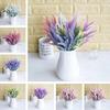 1Pc Artificial Fake Lavender Flower Plants Wedding Party Home Office Decoration ARI