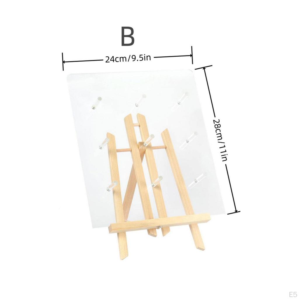 Acrylic Donut Holder Board, Display Stand for Gatherings