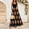 Women's Flowing Dresses Women's Summer Dresses Casual  Long Dresses Cute Floral Long Dresses