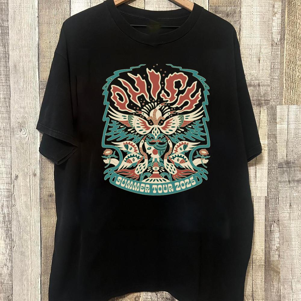 Phish New Summer Tour Short Sleeve Unisex Tee Shirt All Size BT400