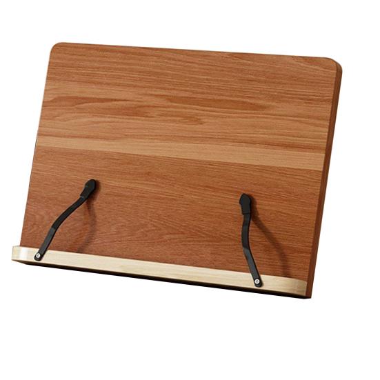 Деревянная подставка для книг 8 уровней регулируемый держатель для чтения с зажимом для страниц многофункциональный