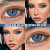 Eyeshare 1 пара цветных контактных линз, синие мягкие линзы, натуральные коричневые зрачковые серые линзы, зеленые модные косметические контактные линзы каждый год