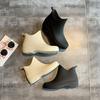 Woman Rain Boots  Spring Autumn Waterproof Ankle Boot For Women Shoes Low Heel Rain Boots Non-Slip Ladies Shoes Plus Size