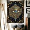 The Eye of Horus Wall Tapestry Aesthetic Wall Hanging Printed Fabric Blanket Decorative Tapestries for Bedroom Living Room Home Decor