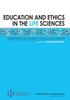 Книга Education and Ethics In the Life Sciences : Strengthening the Prohibition of Biological Weapons