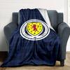 Scotland Print Flannel Blanket High Quality Warm Comfortable Cover for All Seasons Perfect for Gifts Home Decor
