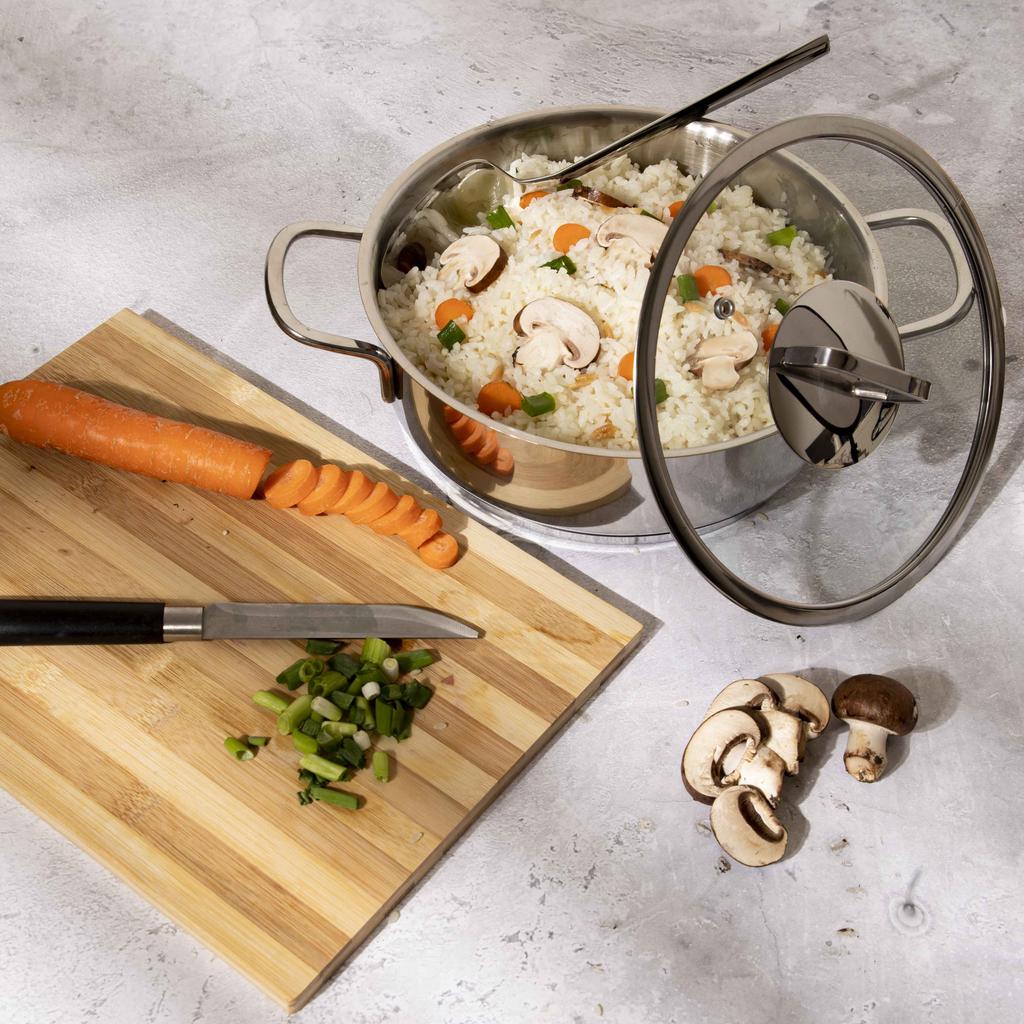 Serenk Набор стальной посуды Modernist из 3 предметов