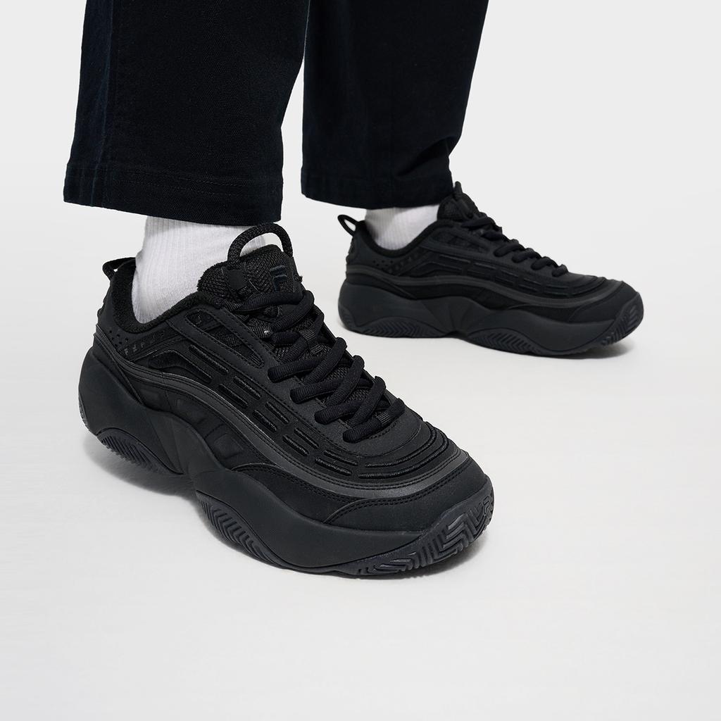 Fila Fusion Fire We Удобные Универсальные Низкие Ретро Баскетбольные Кроссовки Мужские кроссовки Черные T12M443219FBM