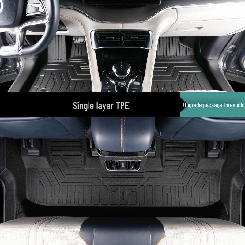 Всепогодные коврики TPE BYD Song Plus DMI/EV для электромобилей