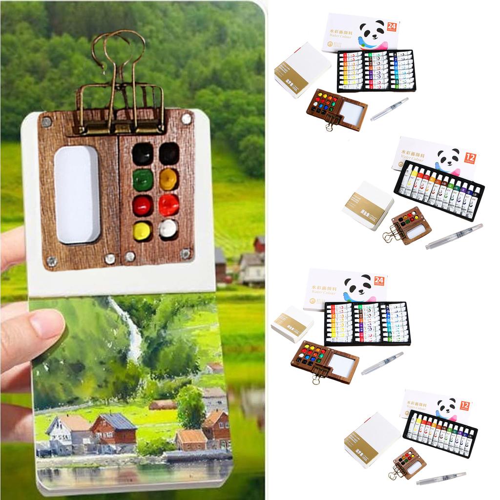Portable Painting, Sketching, Travel Painting, Watercolor Paint Set 5ml