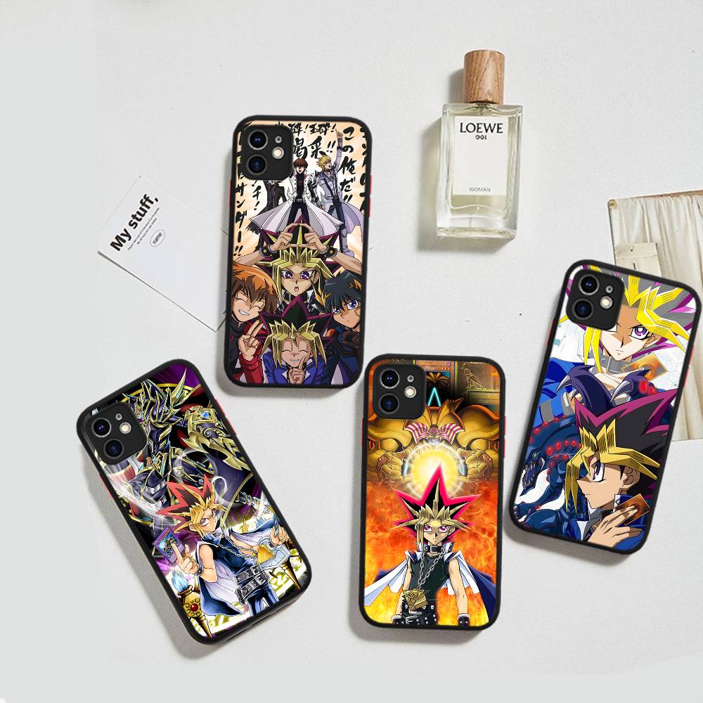 Anime Yu-Gi-Oh! Matte Transparent Phone Cover For IPhone Case 16 15 14 13 12 11 Pro Max X XS Max Plus