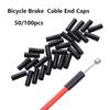 MTB Bike Accessories Plastic Bicycle Brake Gear Outer Cable Cover Shift/Brake Cap Caps Tips Crimps