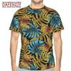 Мужская футболка для мужчин, модная футболка с принтом, 3D-узором, с короткими рукавами, уличная летняя повседневная мужская одежда, топ