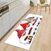 Christmas Kitchen Sand Carpet Doormat Long Floor Mat