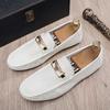 Young Men's Social Personality Trend Doudou Shoes Summer Breathable Foot Cover British Casual Versatile Loafers Putian Shoes